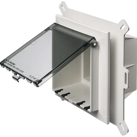 electrical box clear cover decorative|Clear Electrical Boxes & Covers .